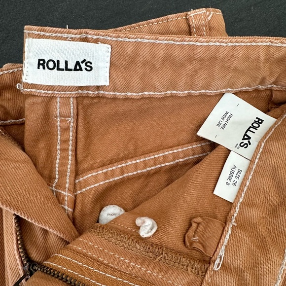 Rolla's Sailor Jeans High-Waisted Tan - Picture 7 of 11